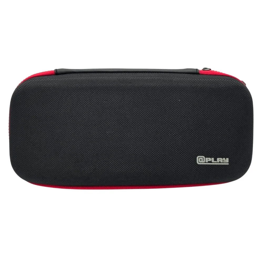 Play Black & Red Hard Shell Carrying Case – Fits Nintendo Switch Lite